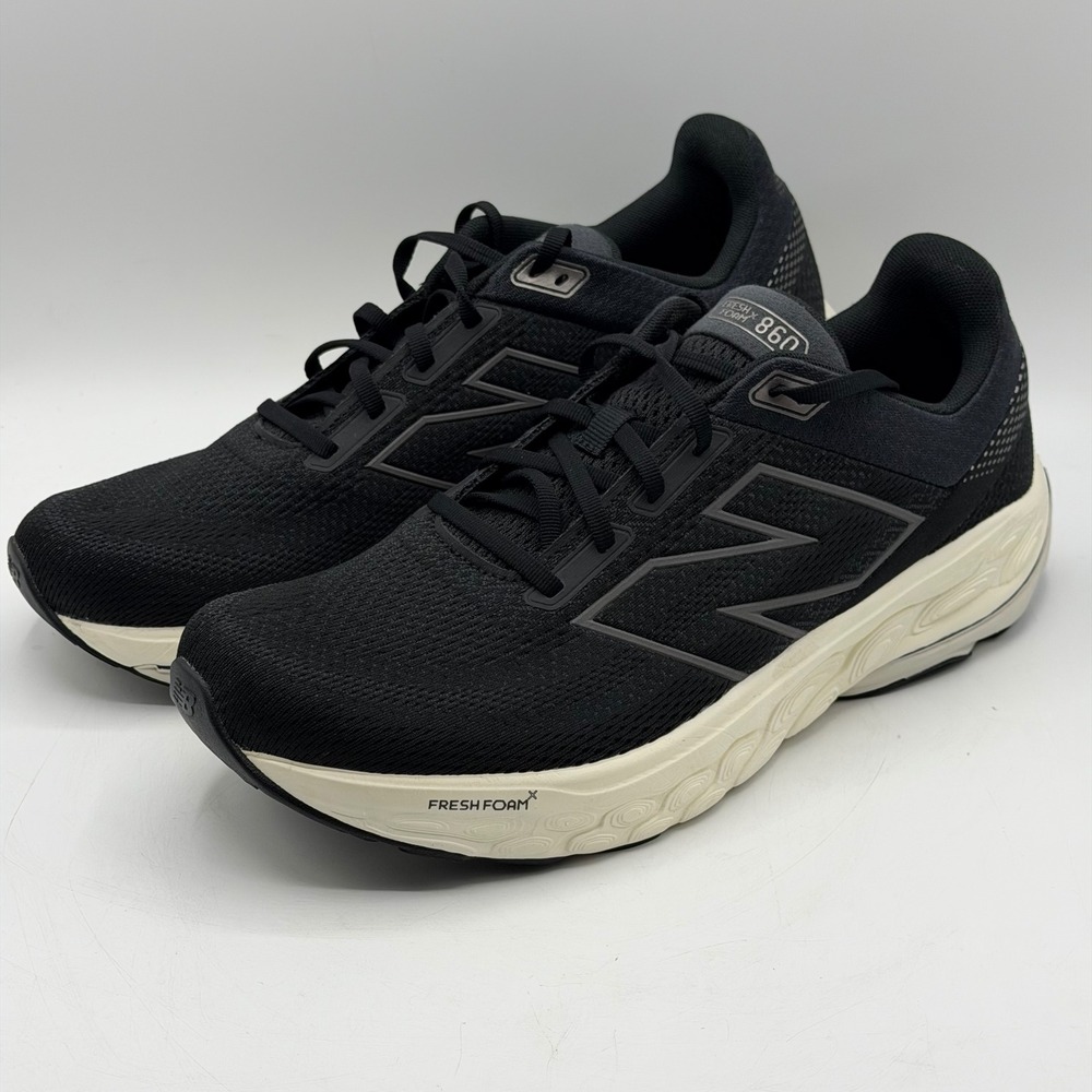 New Balance Fresh Foam X 860 v14 Mens 12 D Running Shoes Black M860K14 Sneakers